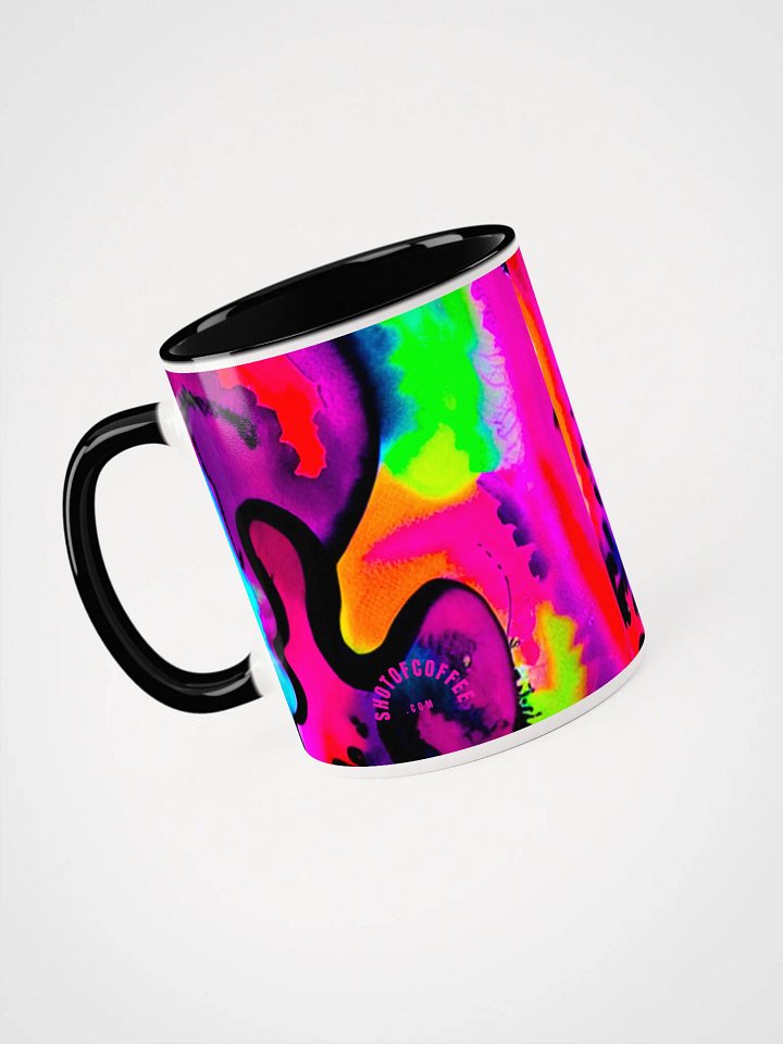 Coffee Mug WILD BLACK SQUIGGLY product image (1)