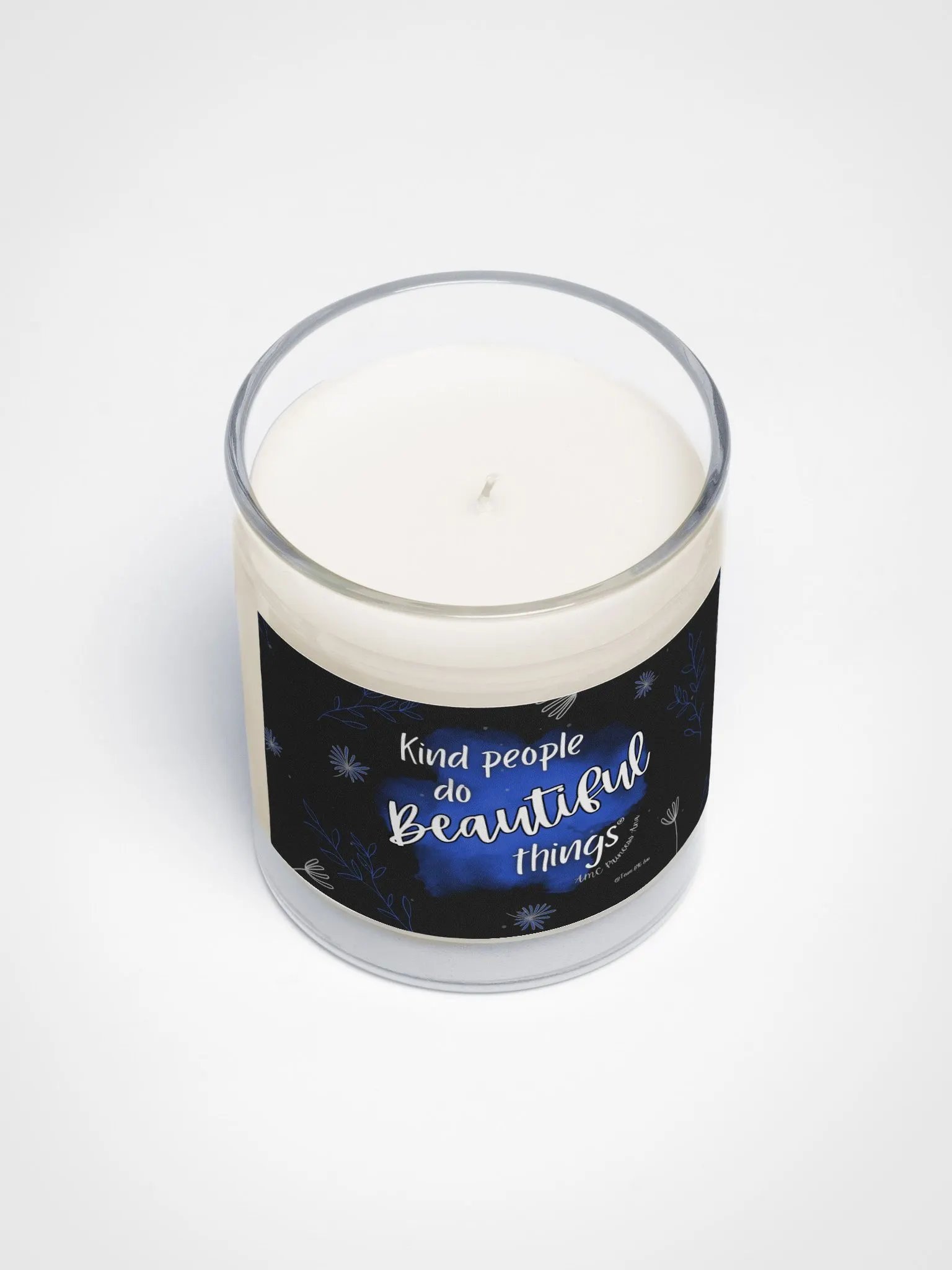 KPDBT - Black/Blue candle product image (3)