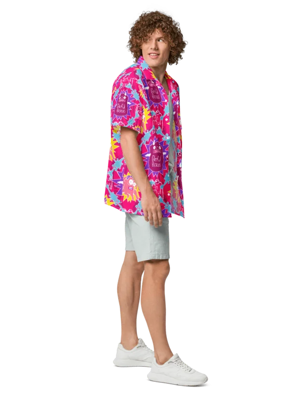 Gleeful Beasts Hawaiian Shirt - Full Color product image (6)