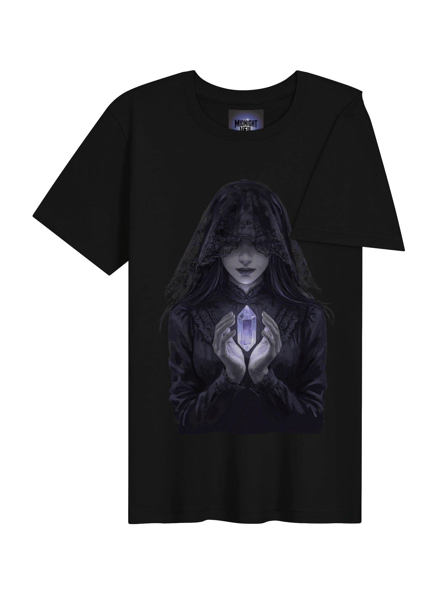 Midnight Veil Crystal Seer T-Shirt product image (34)
