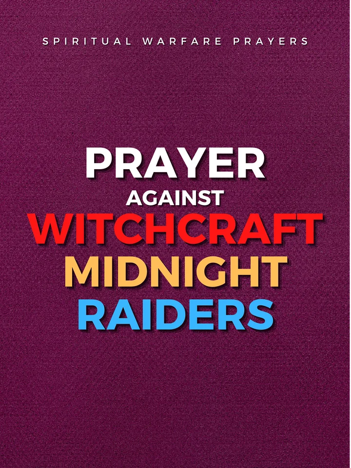 Prayer Against Midnight Raiders product image (1)