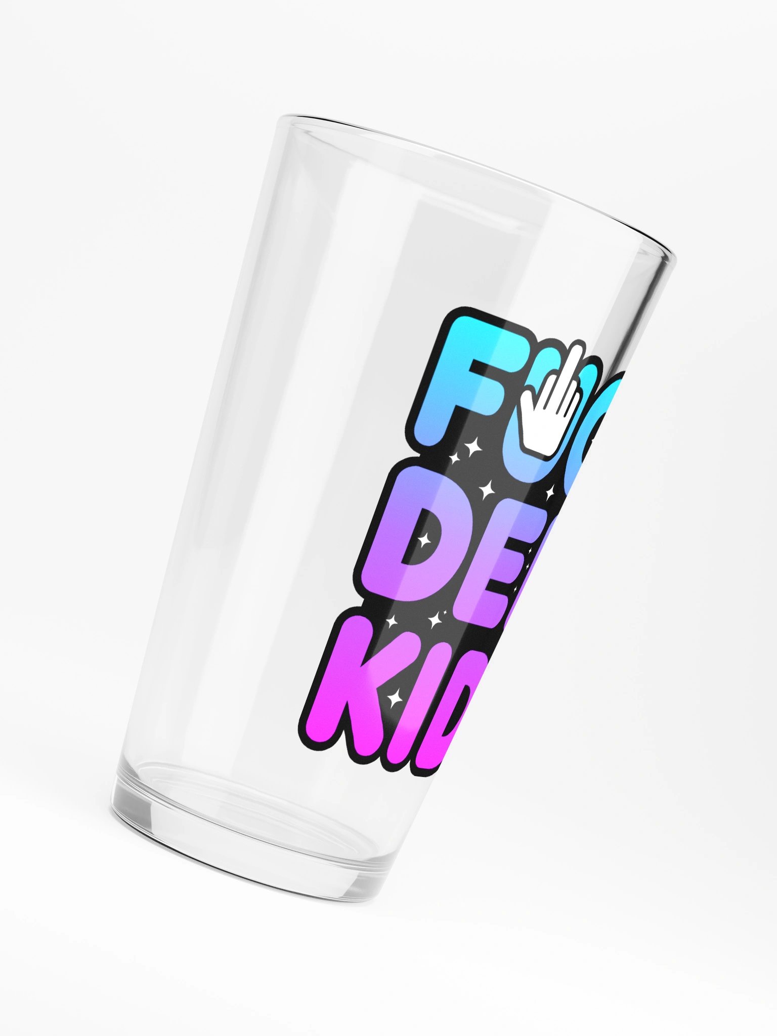 FUCK DEM KIDS PINT GLASS product image (6)