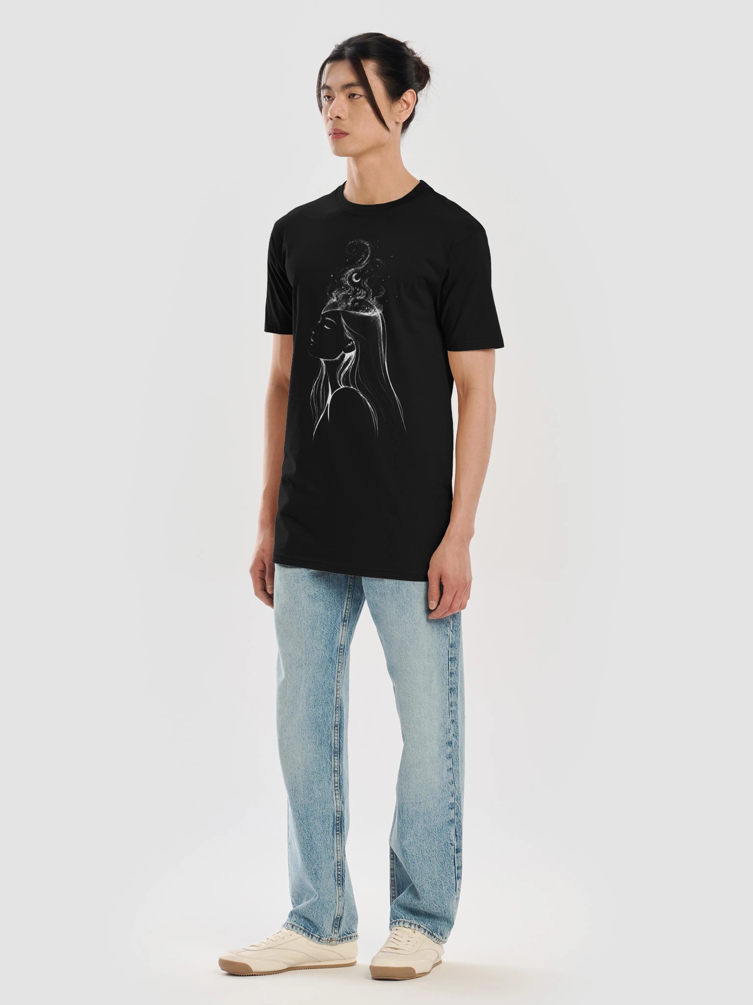 The Cosmic Mind // Nebula Muse Heavyweight Tee product image (9)