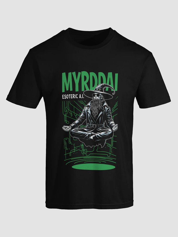 MYRDDAI: 90s Retro Cyberpunk Style with Back Logo - Unisex T-Shirt product image (1)