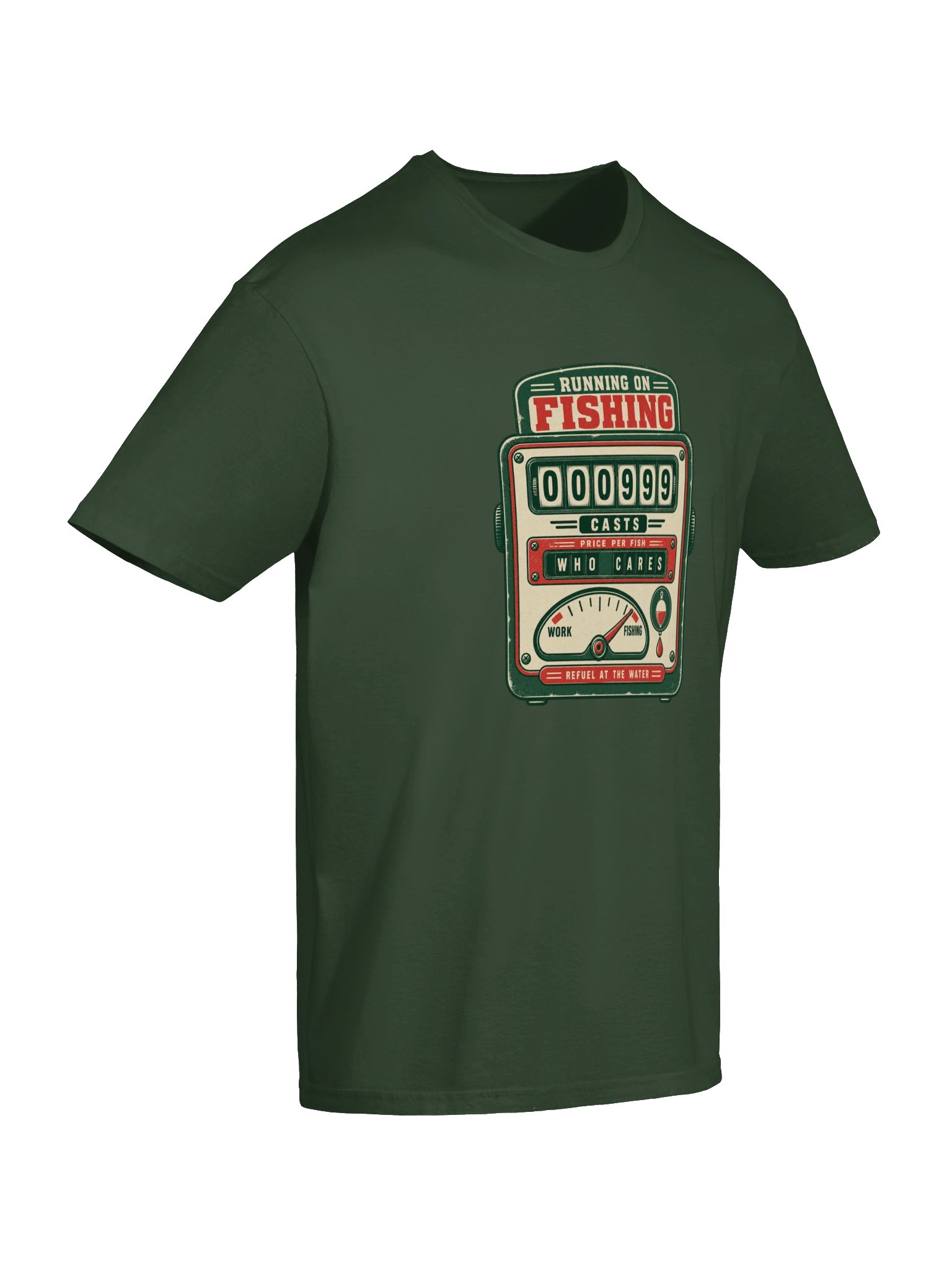 Running on Fishing T-Shirt product image (56)