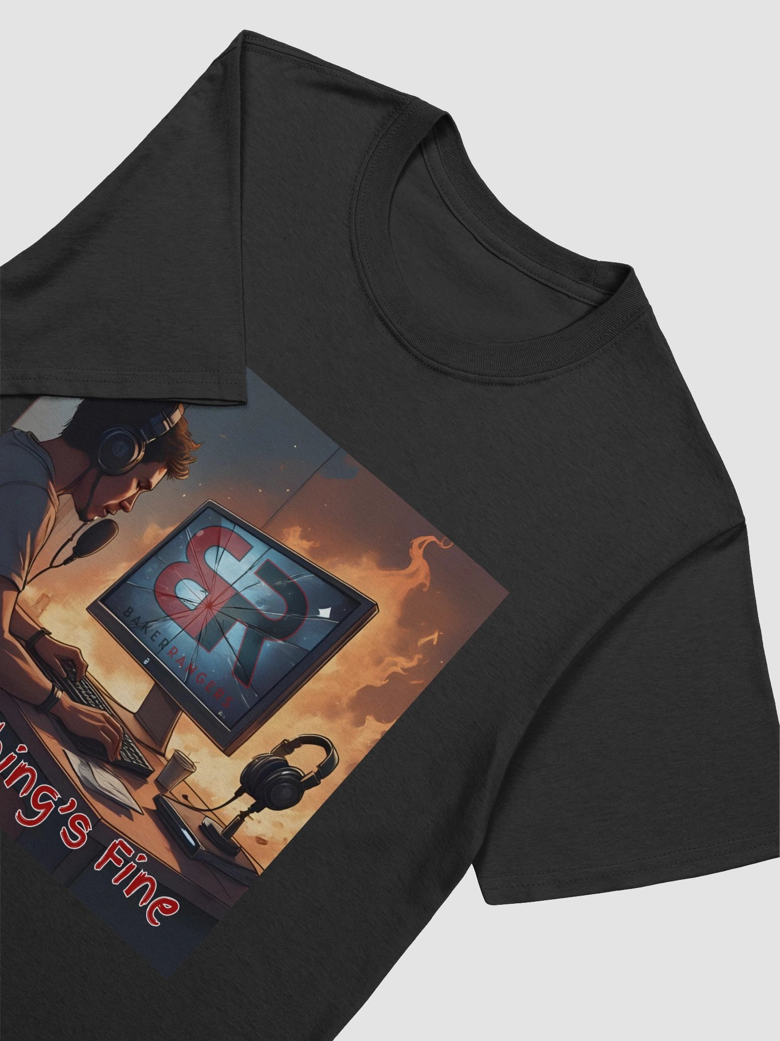 Everything's Fine Soft Tee product image (43)