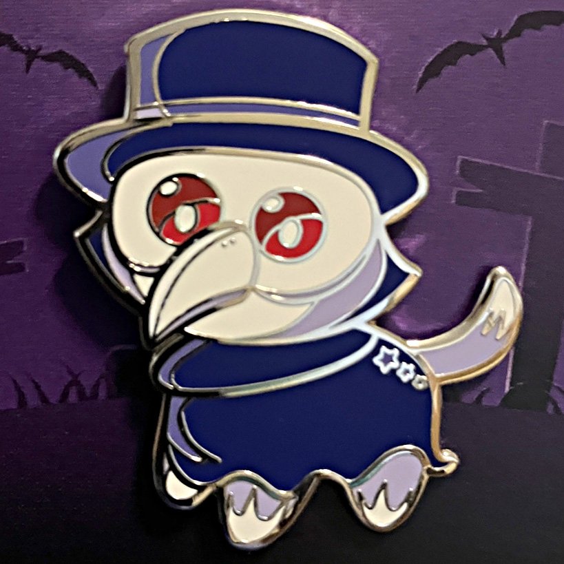 Plague Doctor Cat Pin product image (1)