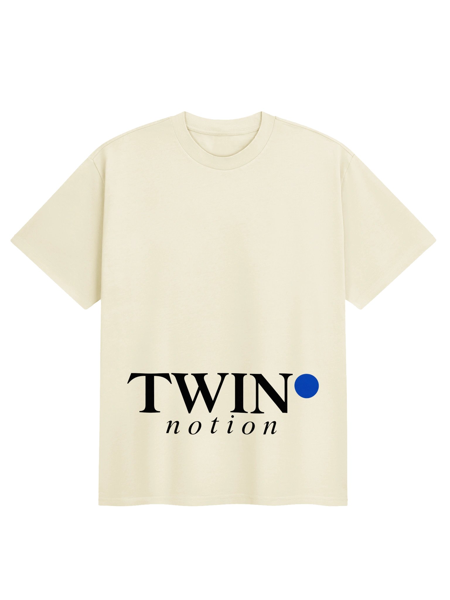 TWIN notion Tee - Faded Bone (2026) product image (1)