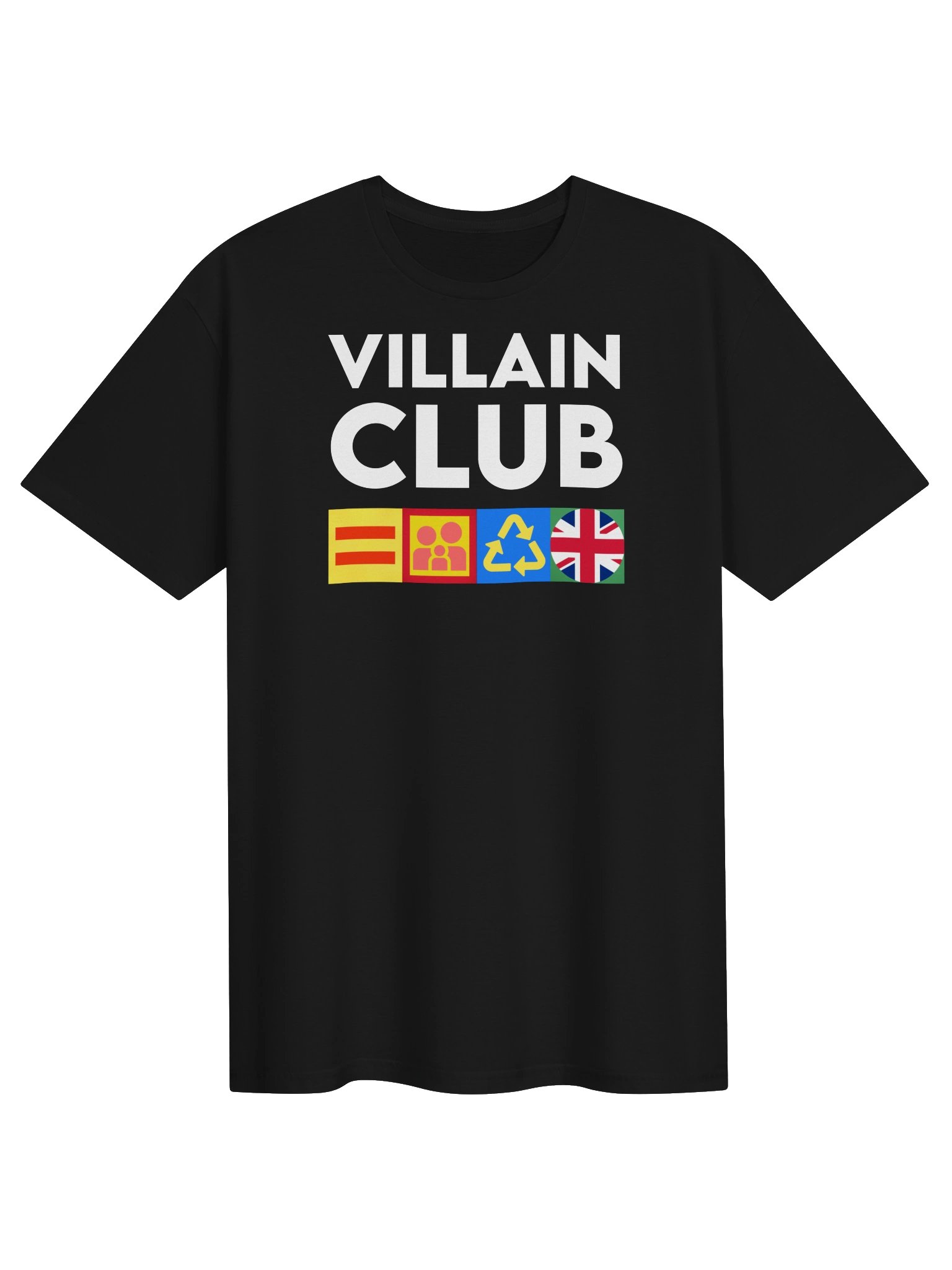EQUAL PARENTING: VILLAIN CLUB T-Shirt product image (1)