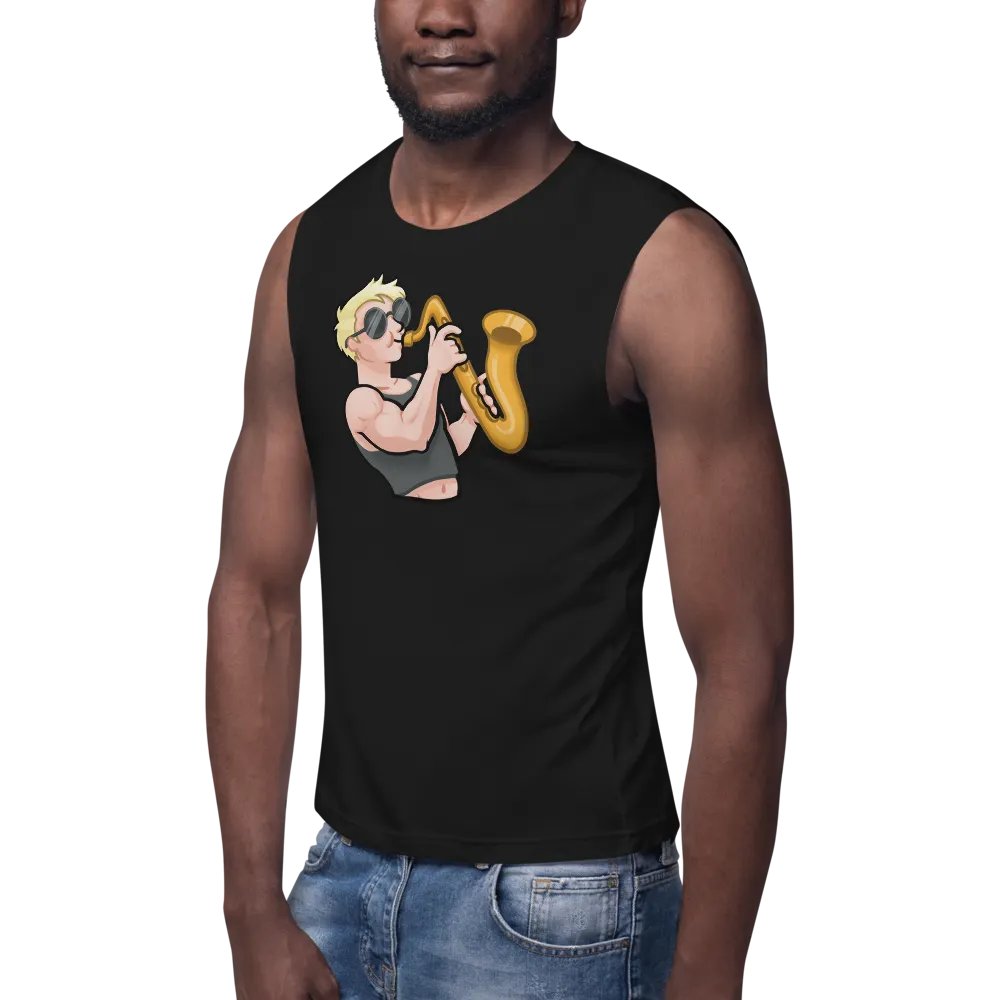 Sexy Sax Muscle Tank product image (2)