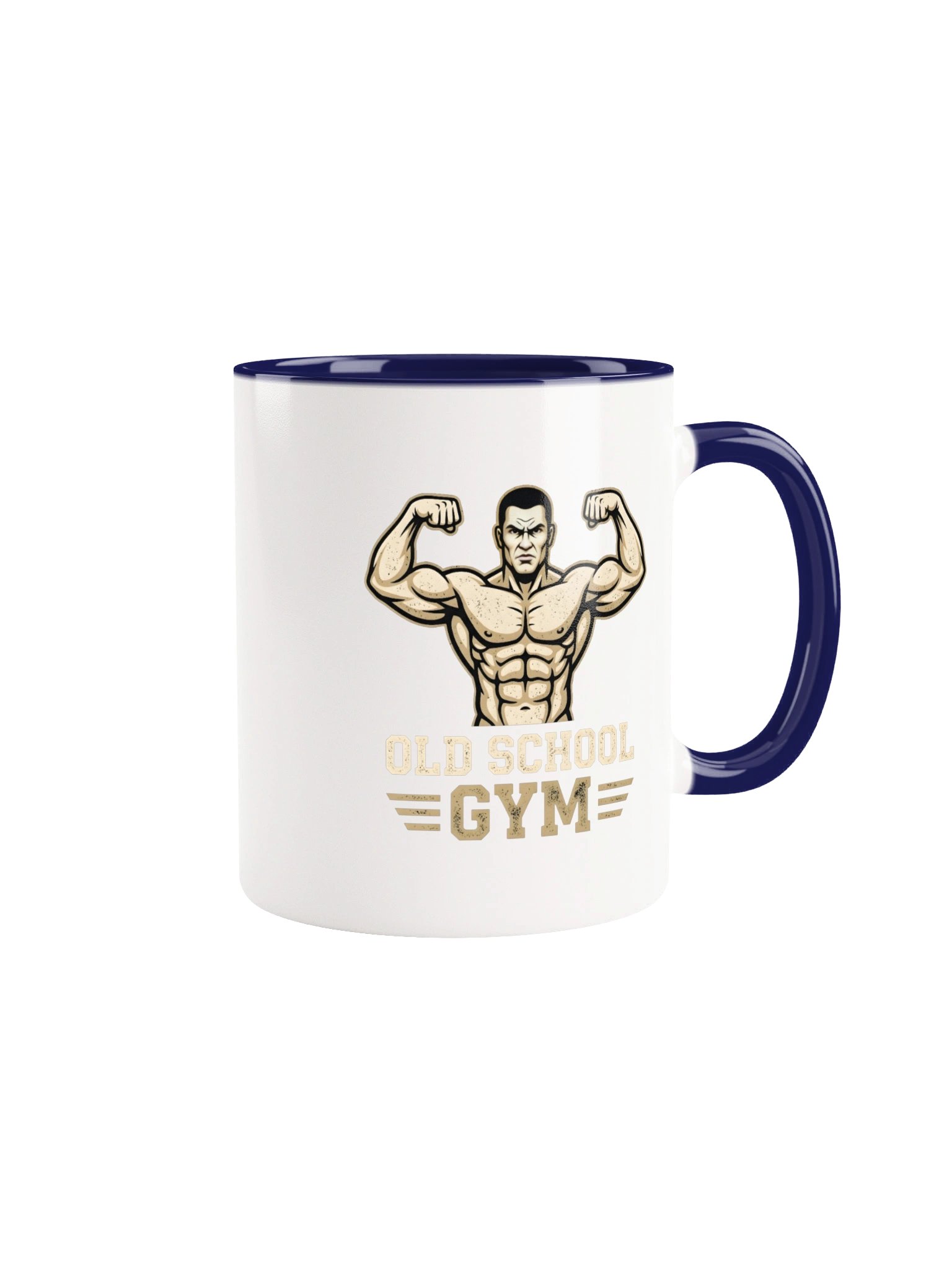 Old School Gym Mug – Vintage Bodybuilding Coffee Mug for Lifters product image (8)