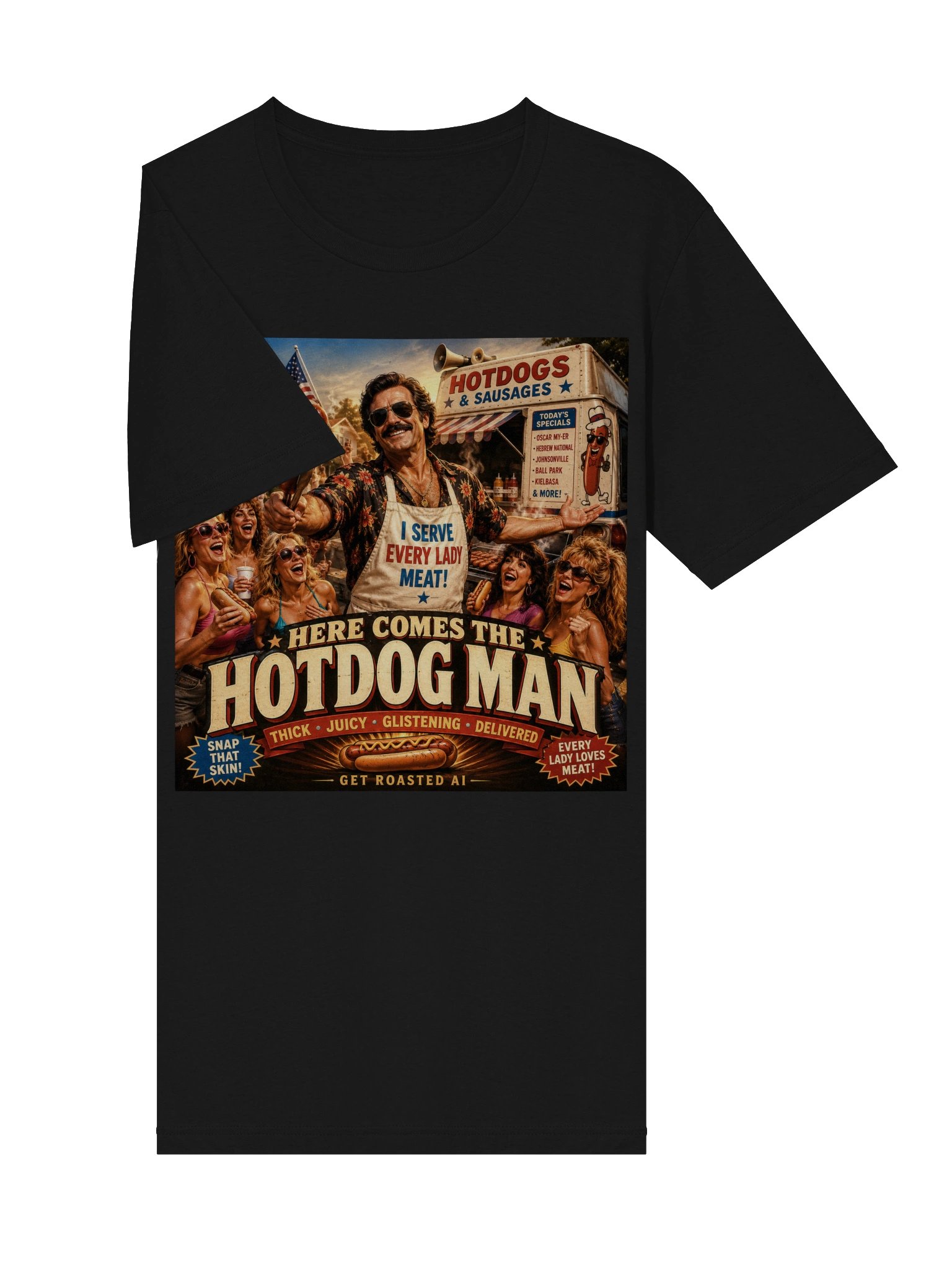 Here Comes The Hotdog Man - Ultra-Soft Triblend T-Shirt product image (14)