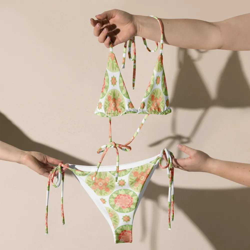 FLORAL - Peach Fuzz Bikini product image (6)