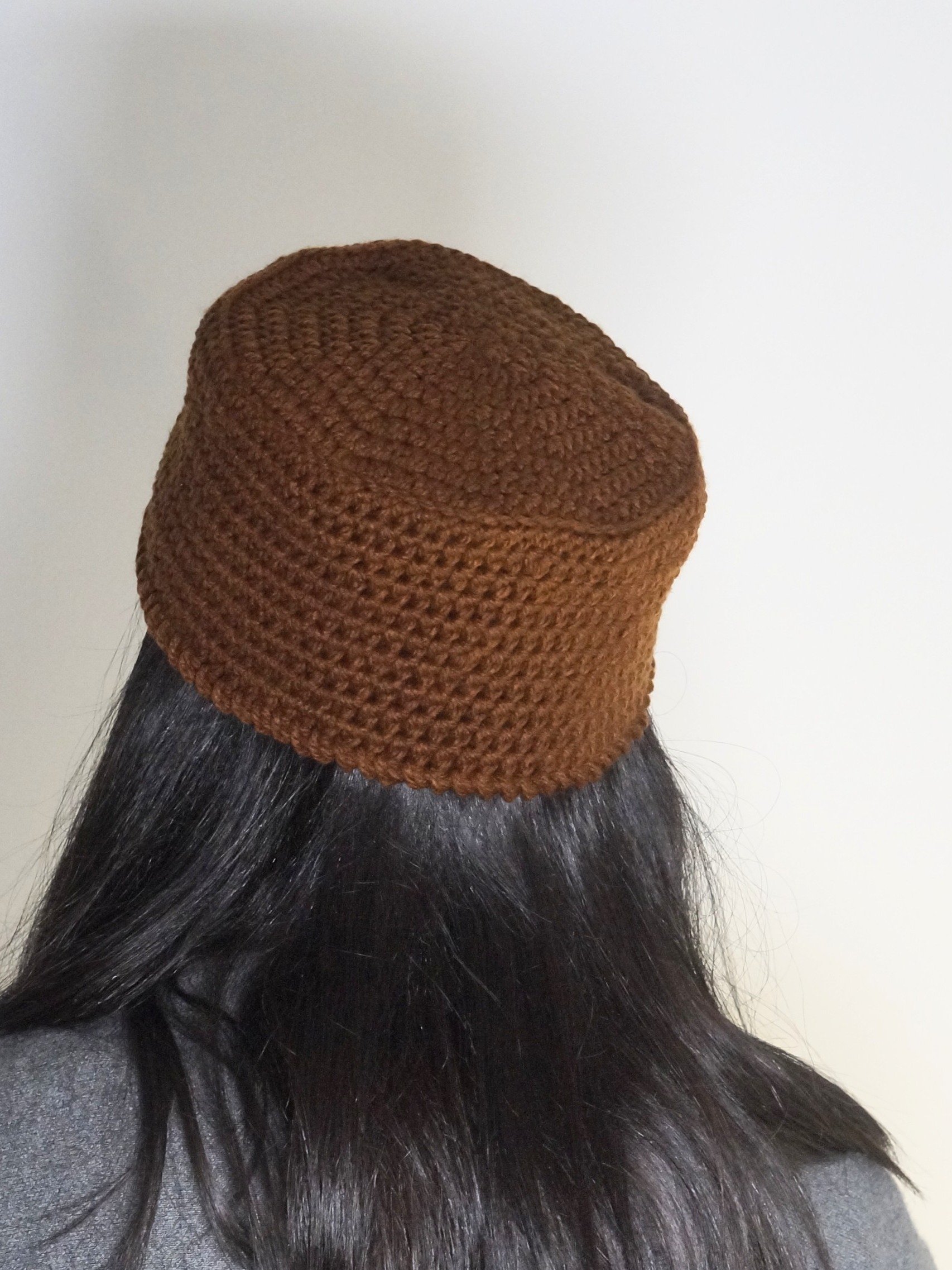 Russian style hat crochet pattern product image (1)