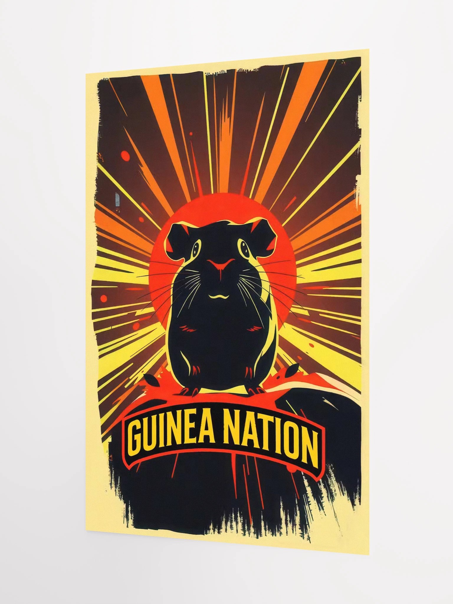 GUINEA NATION Vibrant Pop Art Matte Poster product image (3)
