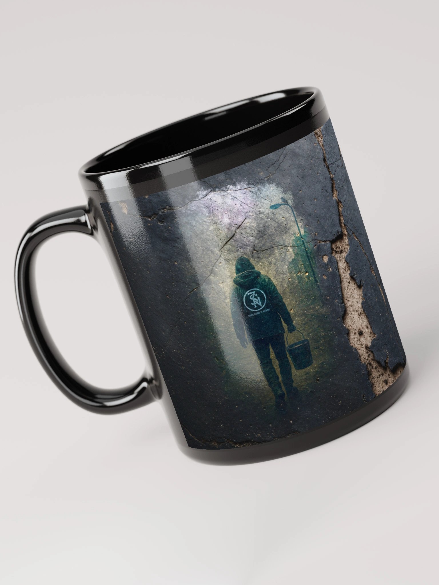 Would It Be So Bad? | When The Lights Go Down Collection – Black Glossy Mug product image (3)