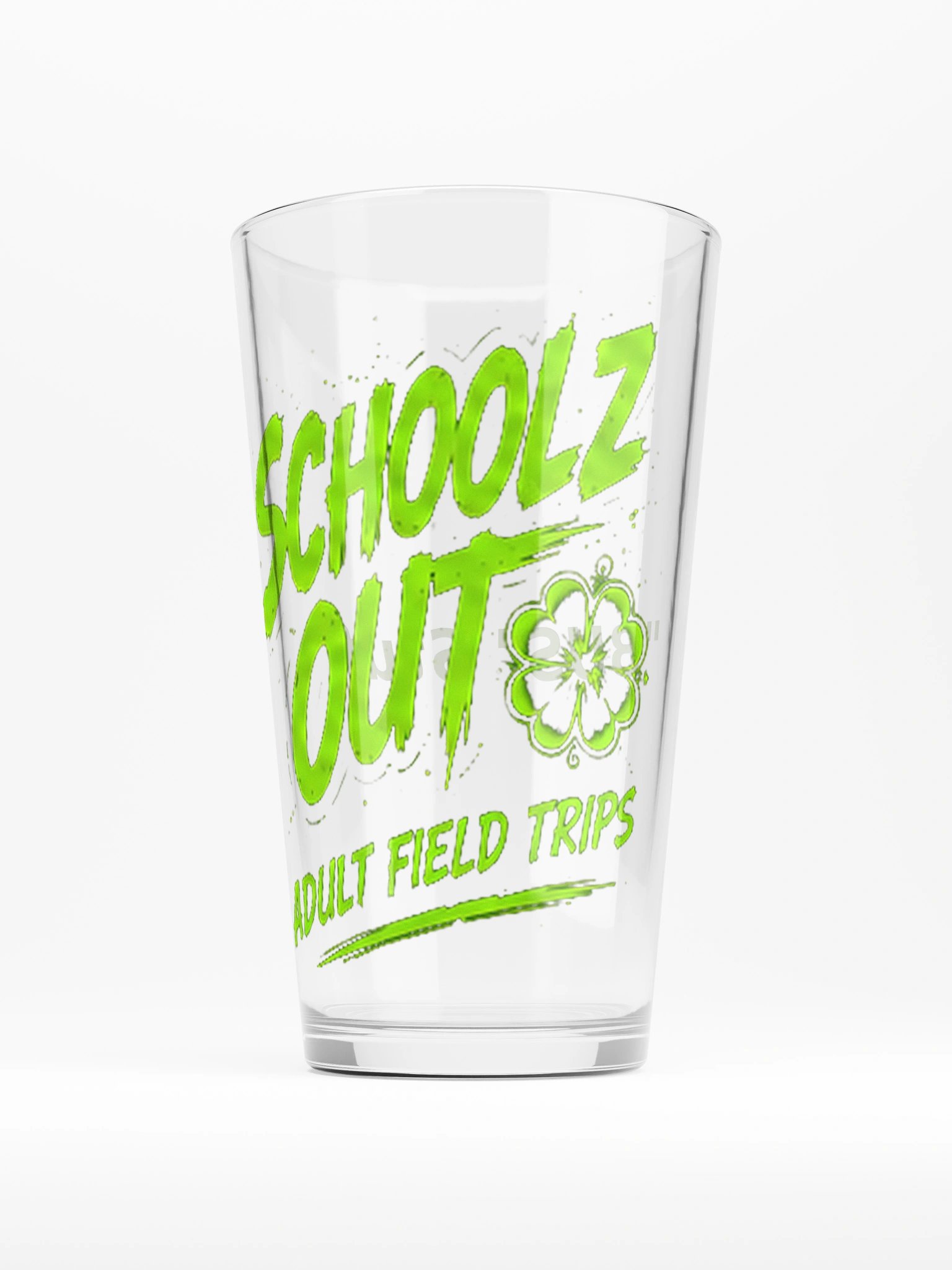 Schoolz Out Adult Field Trips "BUS" Stuff Glass product image (2)