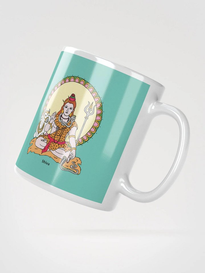 Shiva the Ascetic Mug (Teal) product image (2)