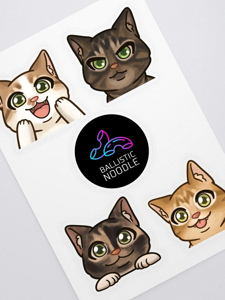 BallistiCat Stickers product image (1)