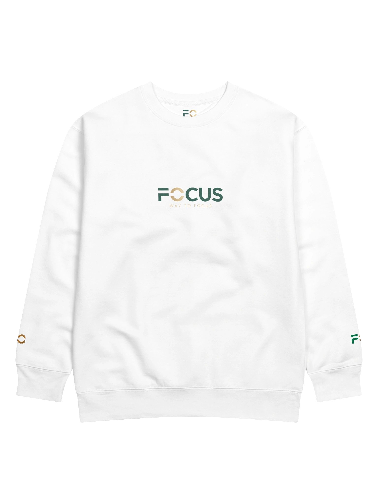 FOCUS Sweatshirt — White product image (1)