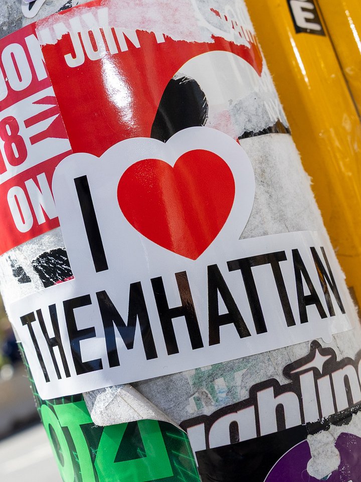 I ♥ THEMHATTAN Sticker (Cut-Out) product image (1)