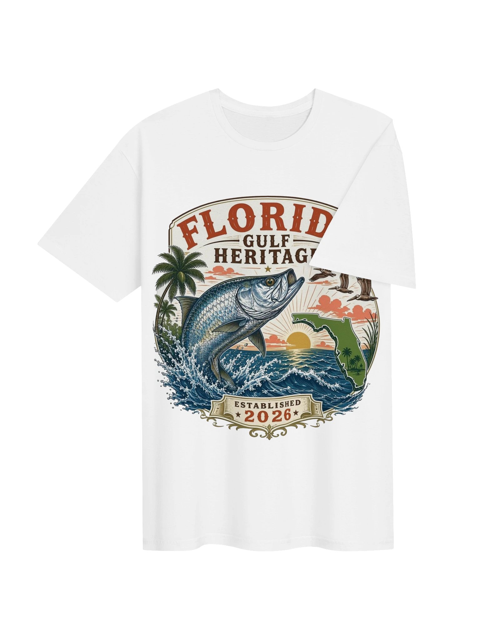 Florida Gulf Heritage T-Shirt product image (13)