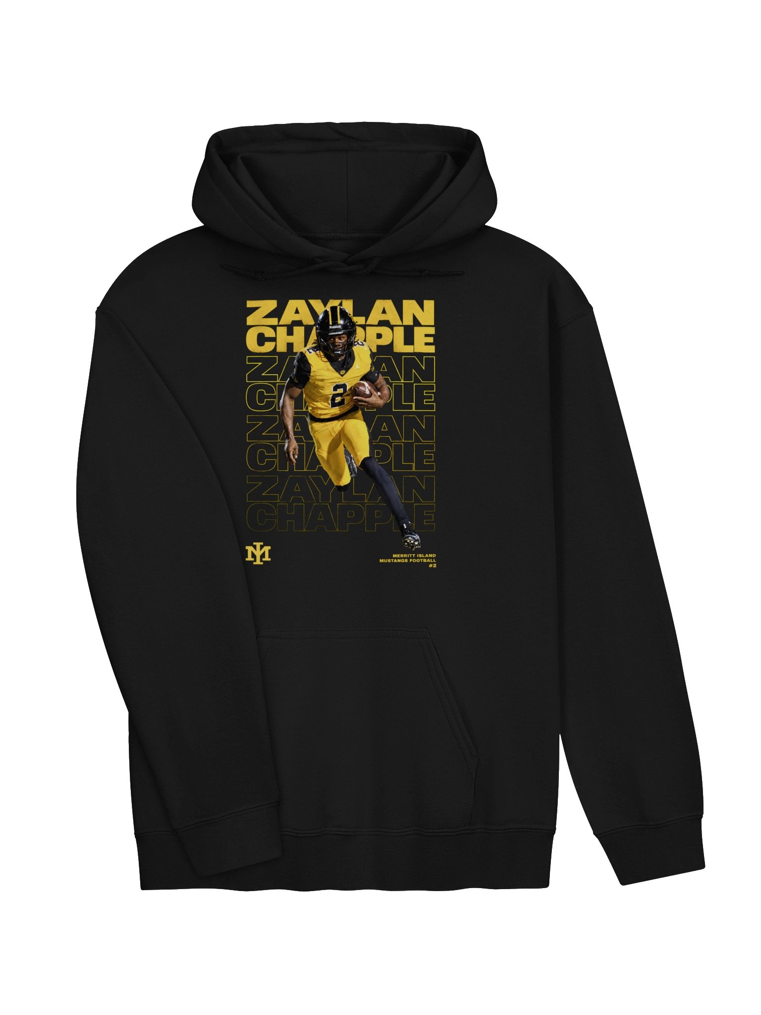 Zaylan Chapple #2 — Name Stack Hoodie product image (2)