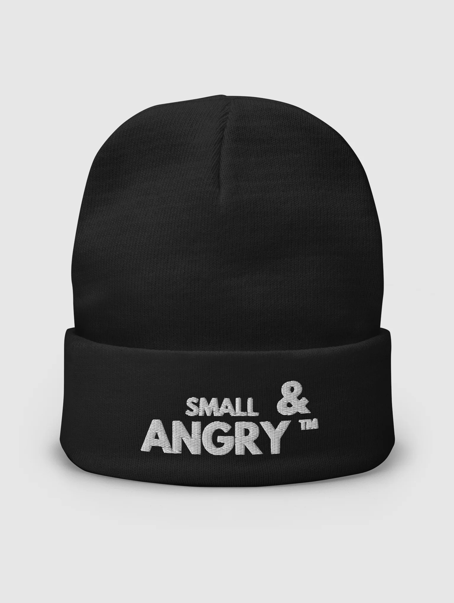 Small & Angry™ Beanie - Black product image (1)