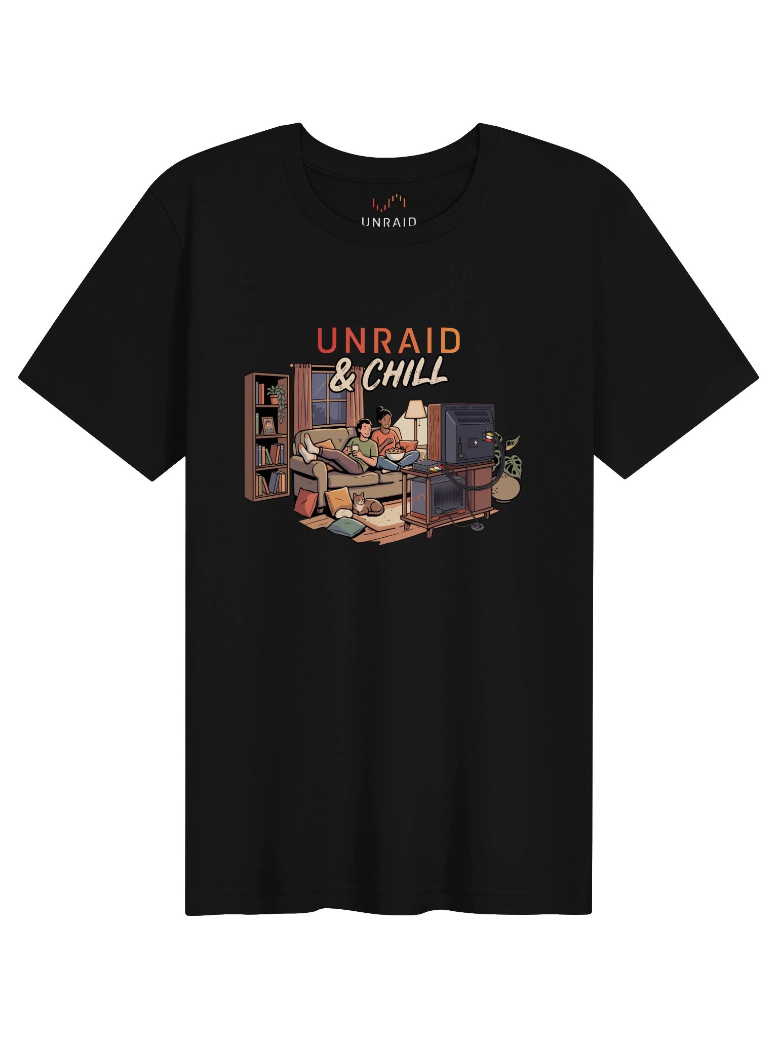The Unraid & Chill Tee product image (1)