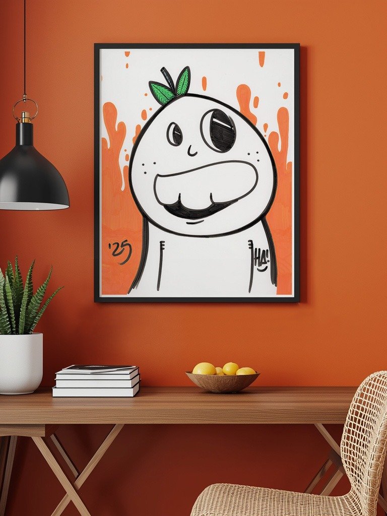 Mr Orange – Limited Edition Art Print (Unframed) product image (3)