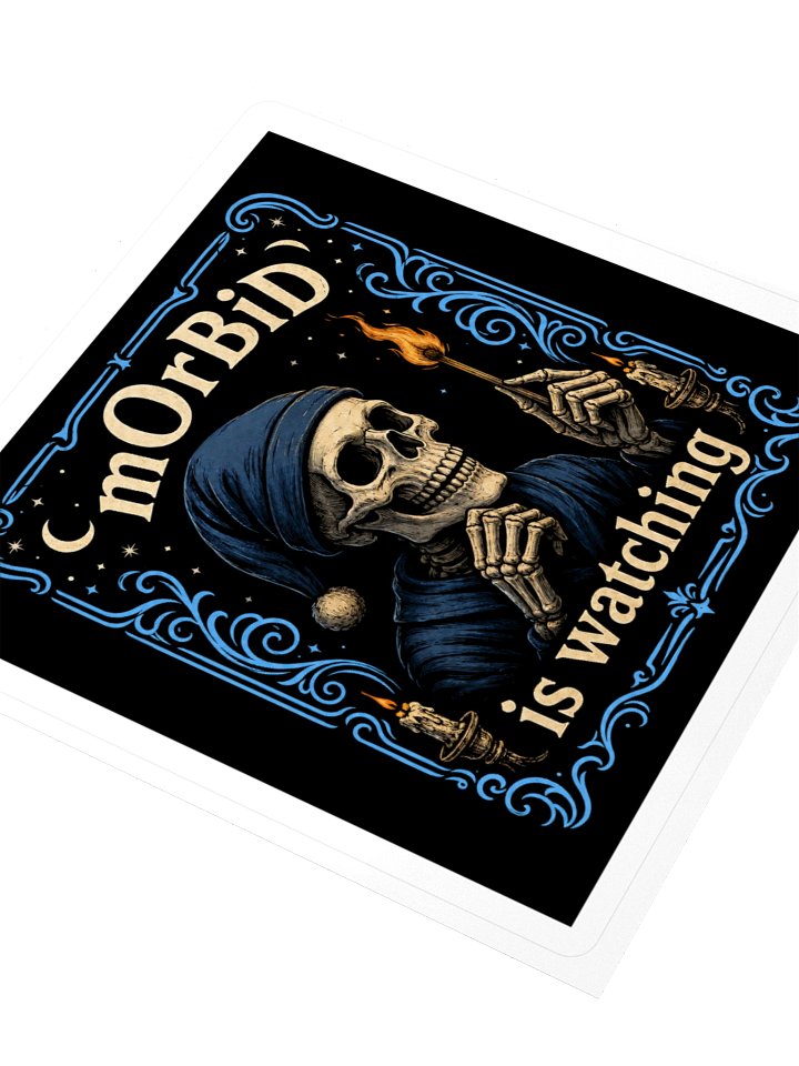 ''mOrBiD is Watching'' Kiss Cut Stickers product image (2)