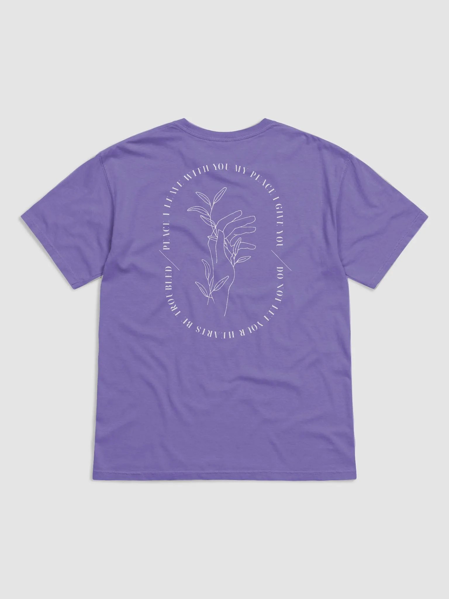 Peace I Leave With You - John 14:27 Tee - Many Colors product image (2)