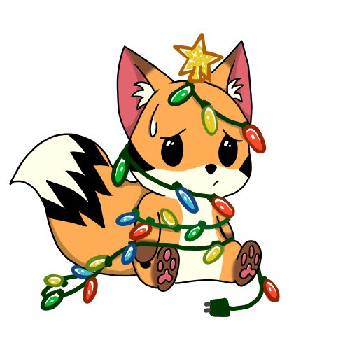 Winter - Lights Sticker product image (1)