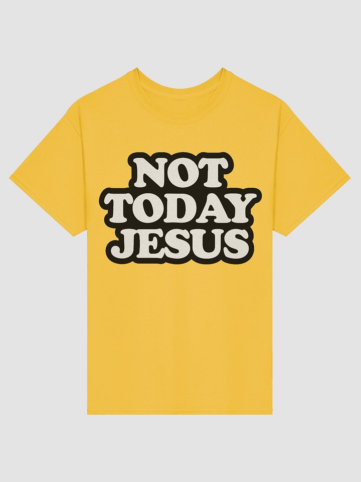 Not Today Jesus - Shirt product image (9)
