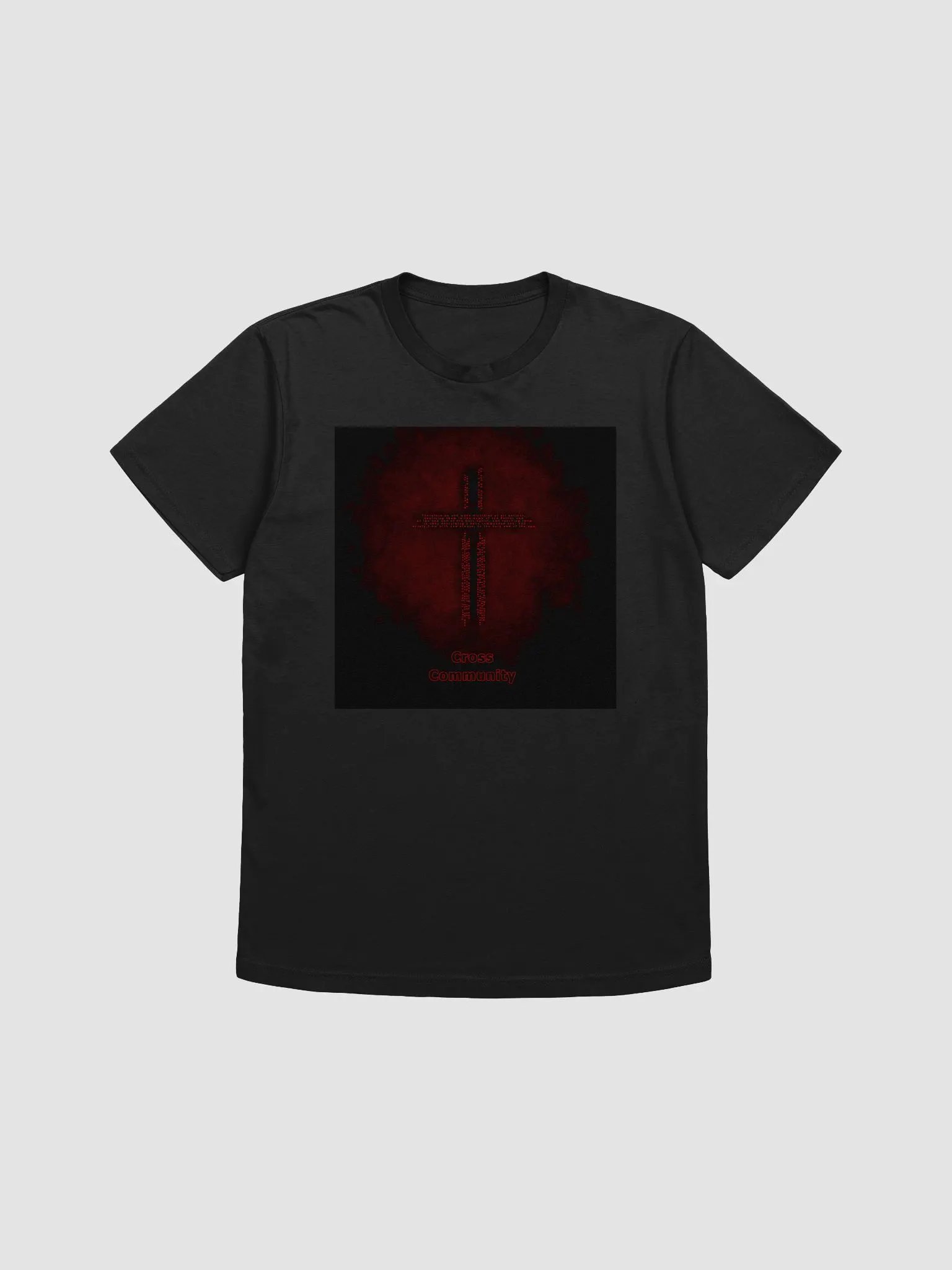 CC Cross Shirt Red W/Background product image (1)