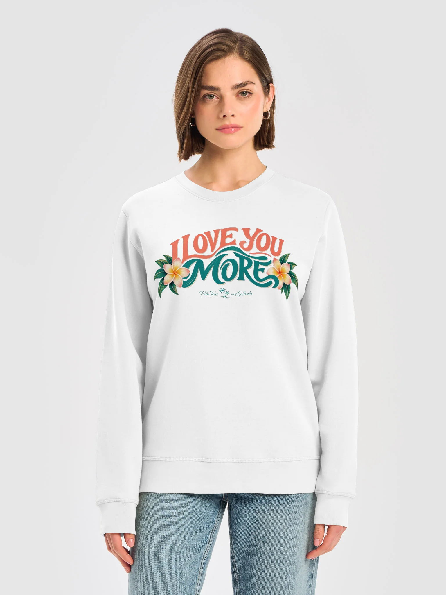 I Love You More | Unisex Organic Sweatshirt product image (1)