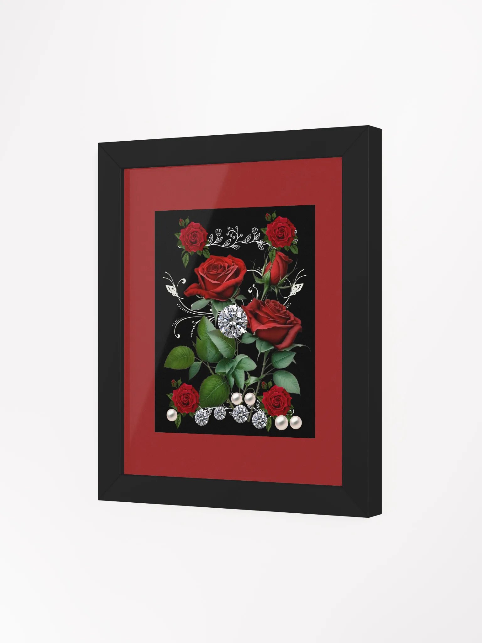 Ethereal Rose Garden Framed Poster product image (3)