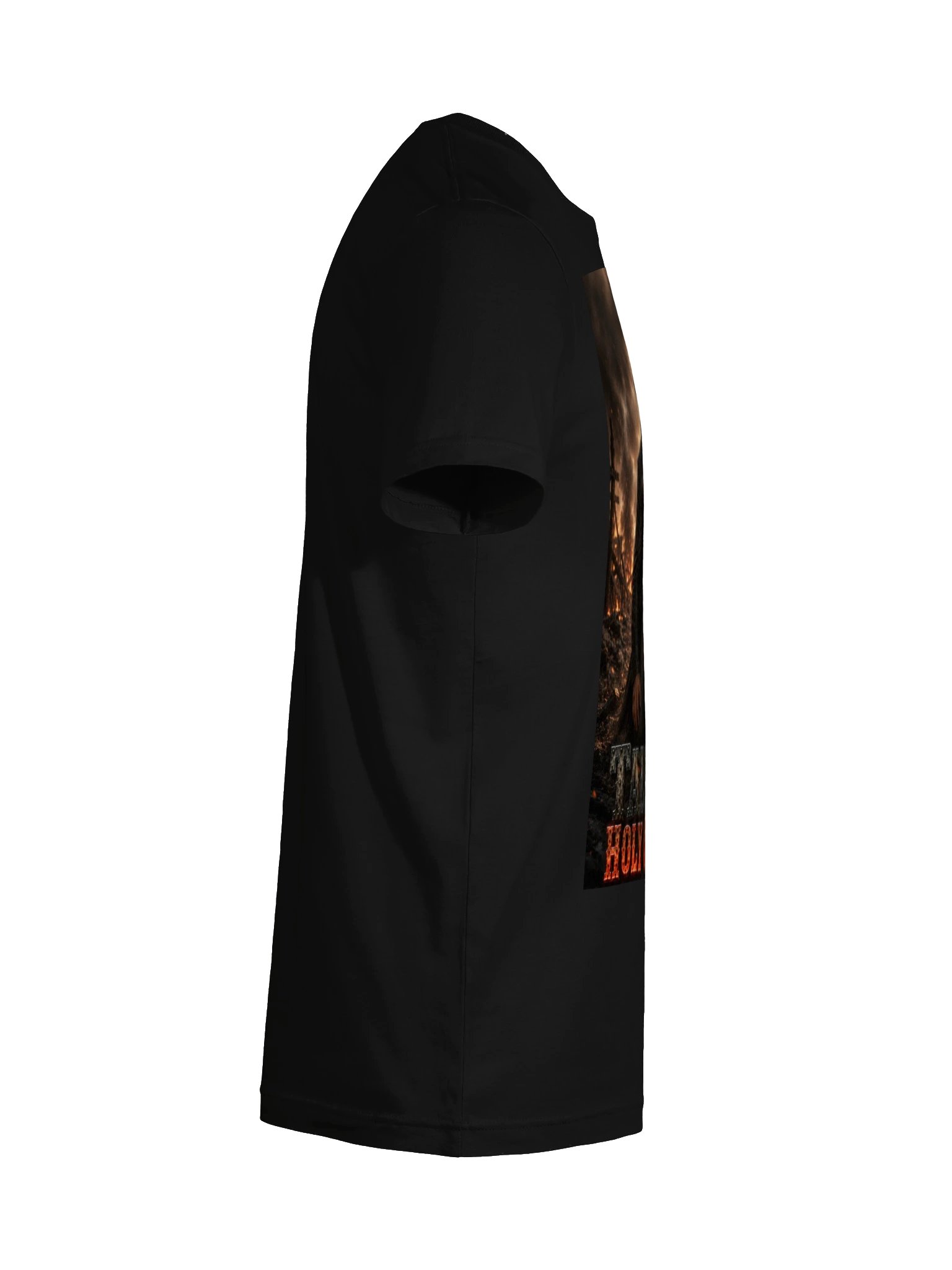 Tali Yess Holy Outlaws — Pose 6 Black T-Shirt product image (10)
