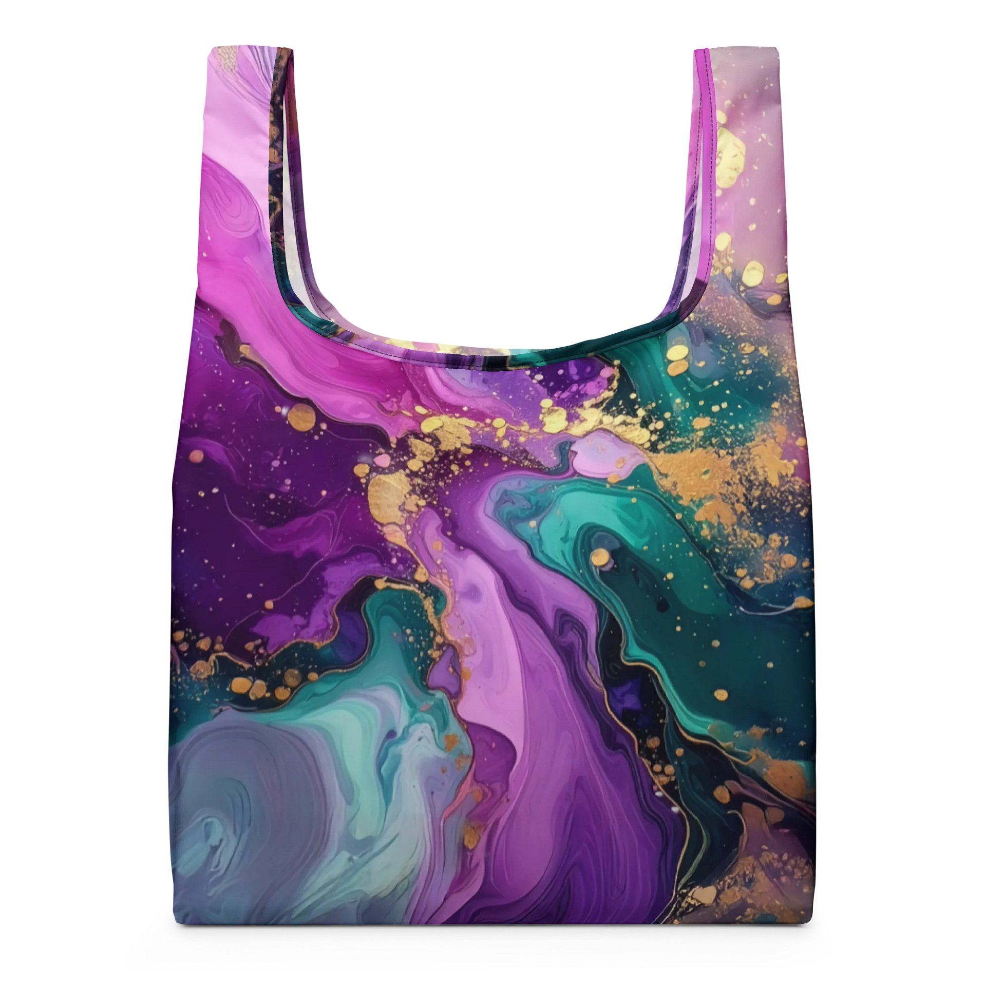 Vibrant Bee All-Over Print Shopping Bag product image (3)