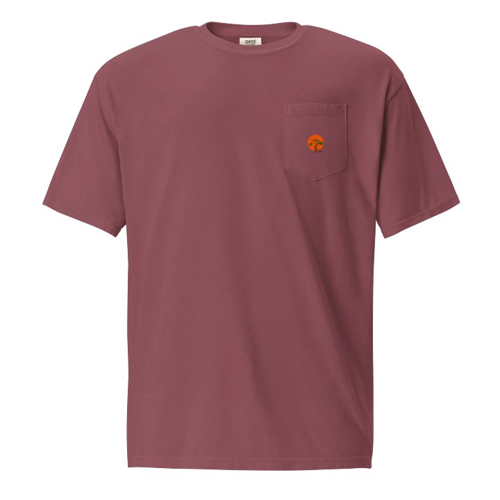 Zen Tree Sunset Pocket Tee product image (1)
