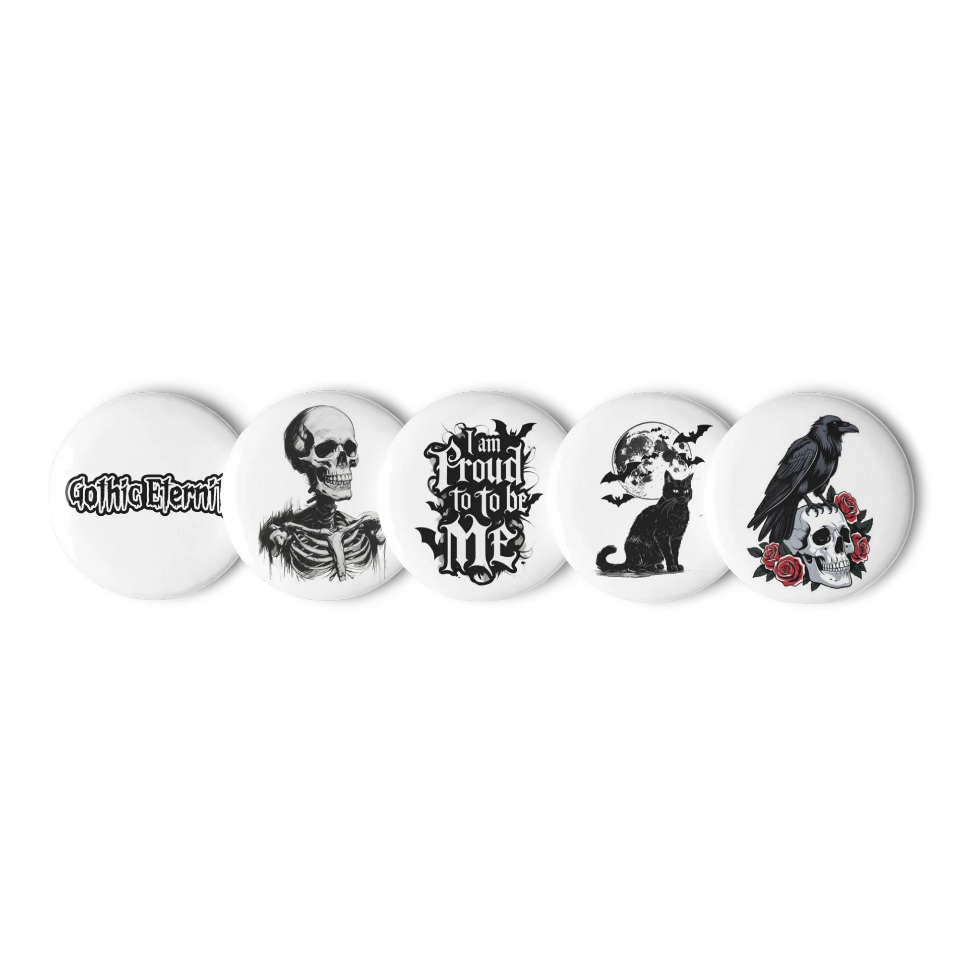 Set White Badges product image (1)