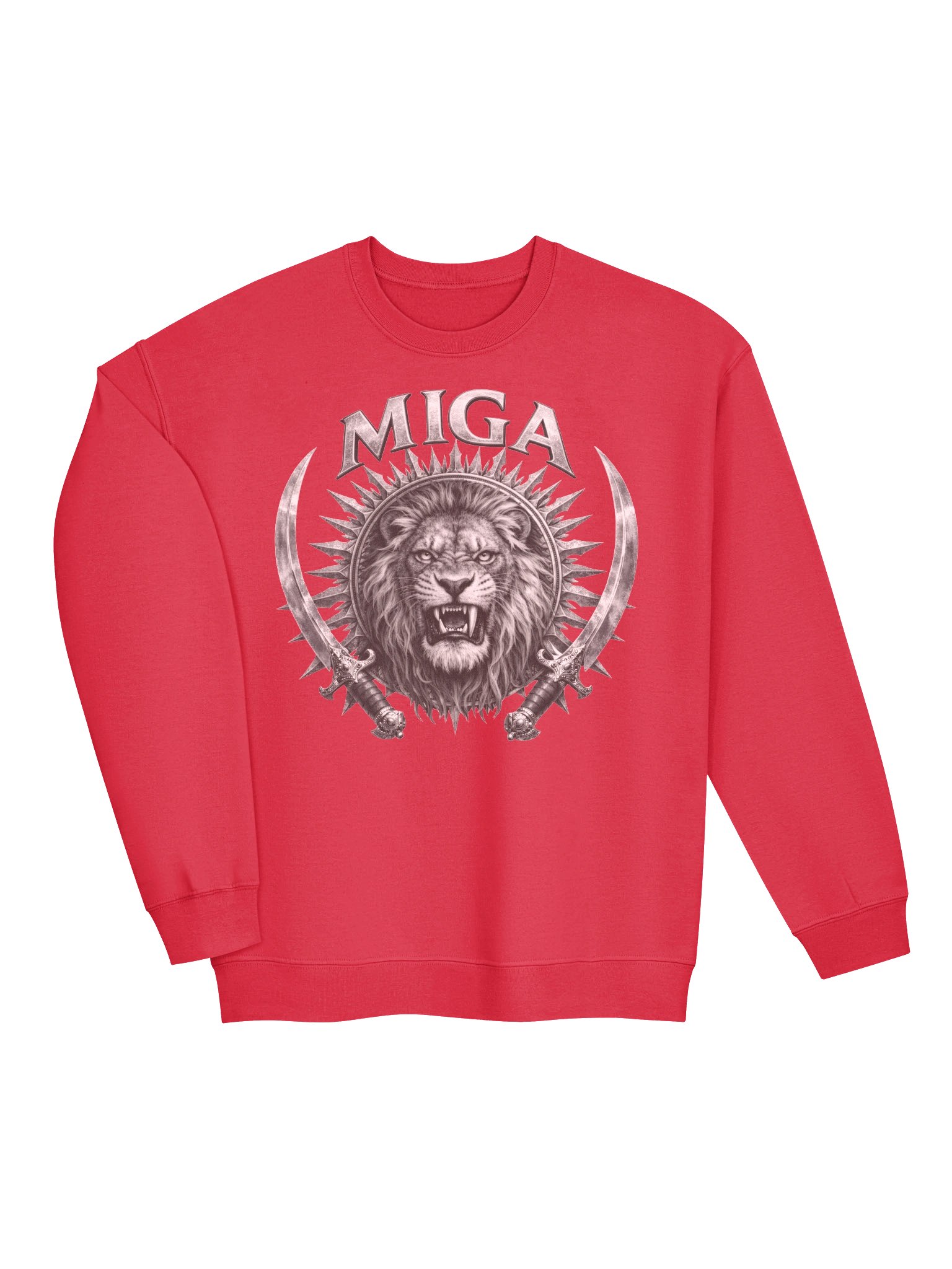 MIGA Lion Head Bold Unisex Sweater product image (7)