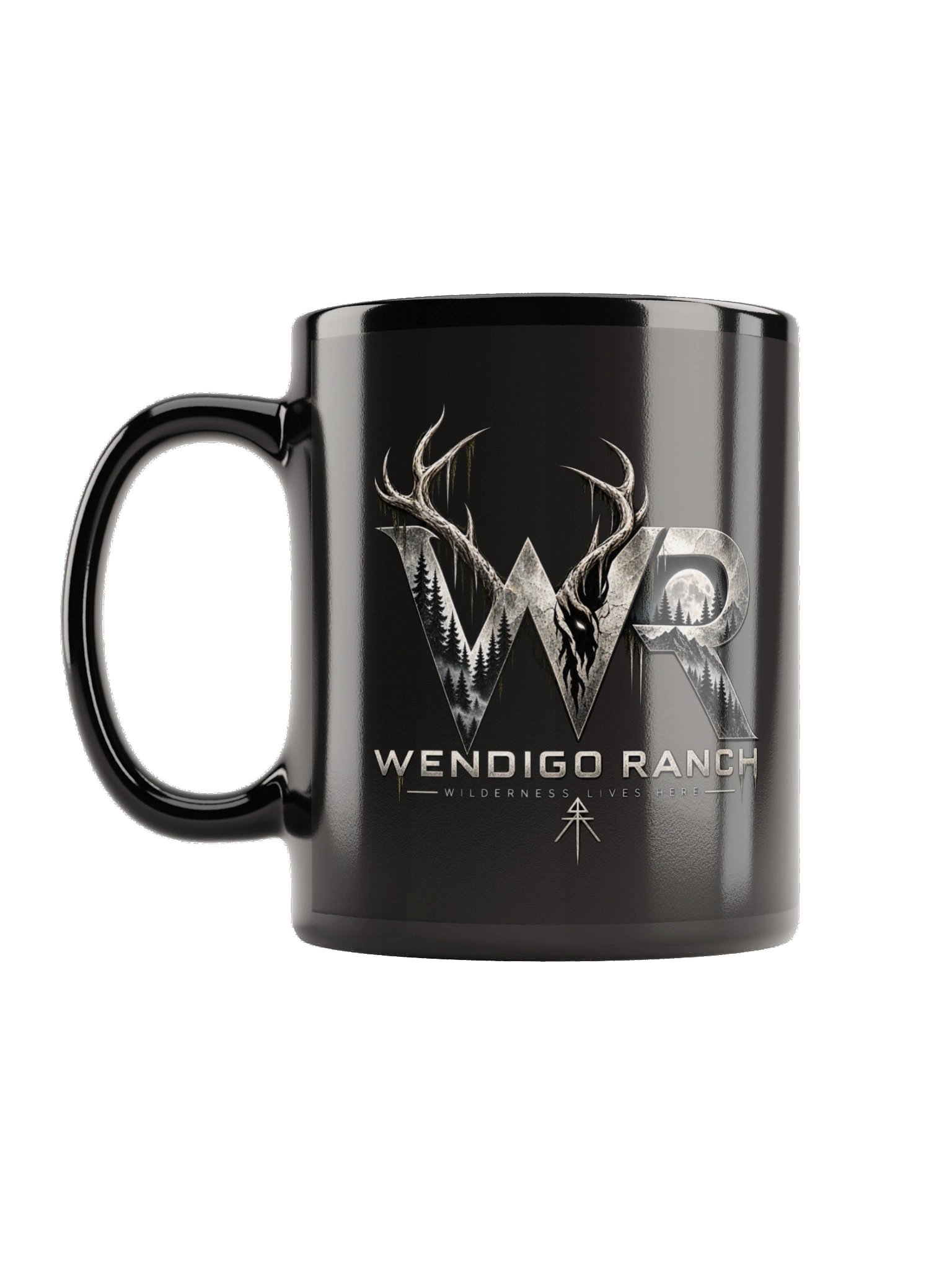 WR -Black Glossy Mug product image (2)
