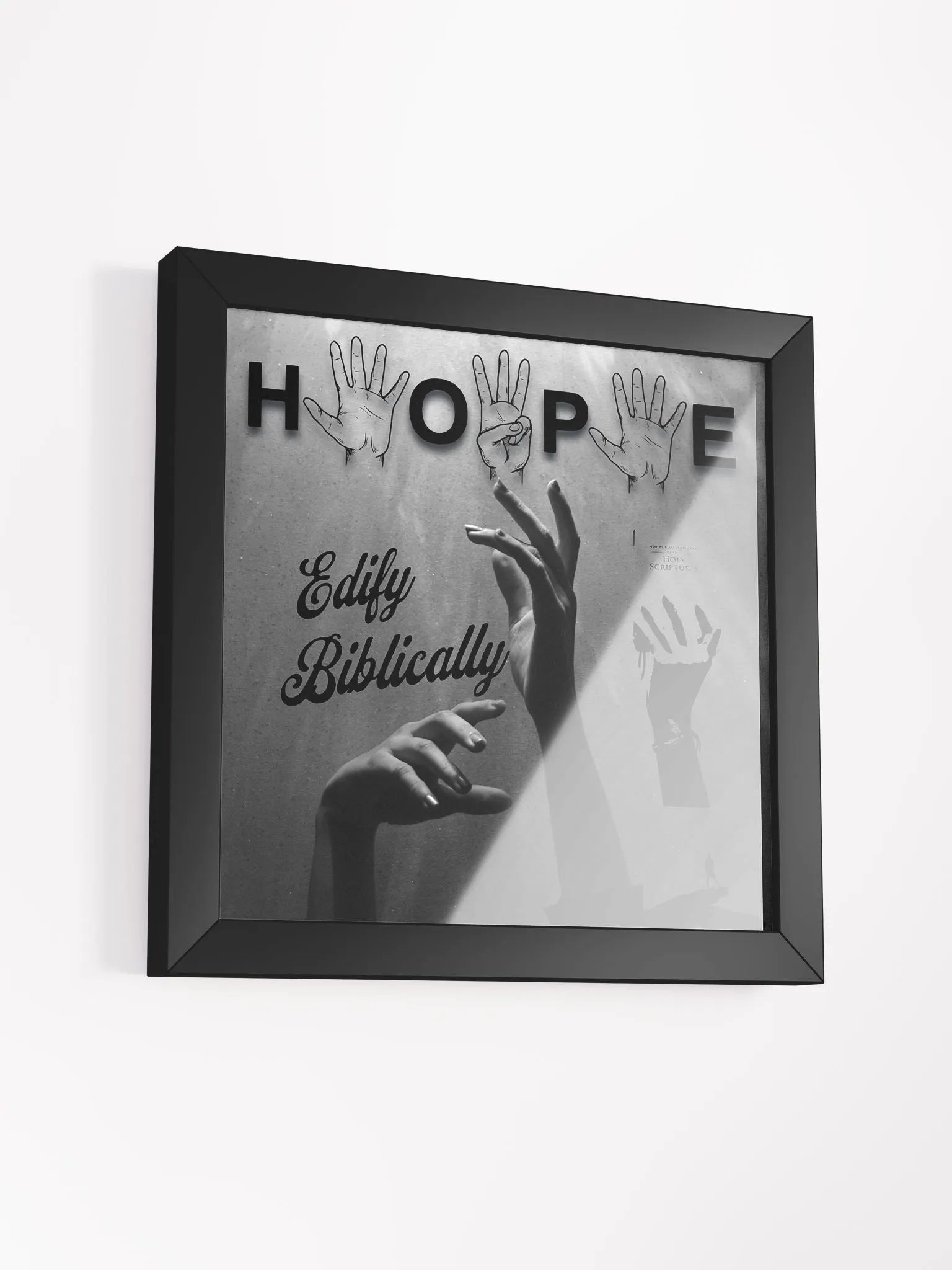 "Edify" Framed Poster product image (5)