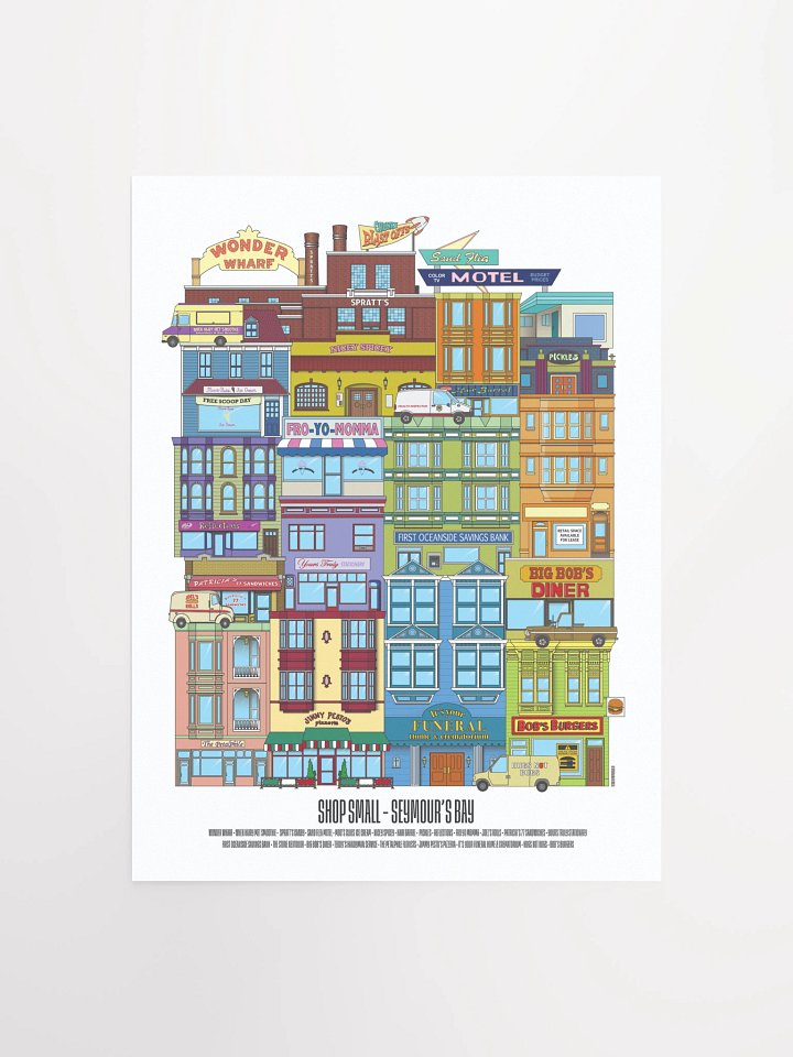 Seymour's Bay Shop Small Art Poster product image (2)