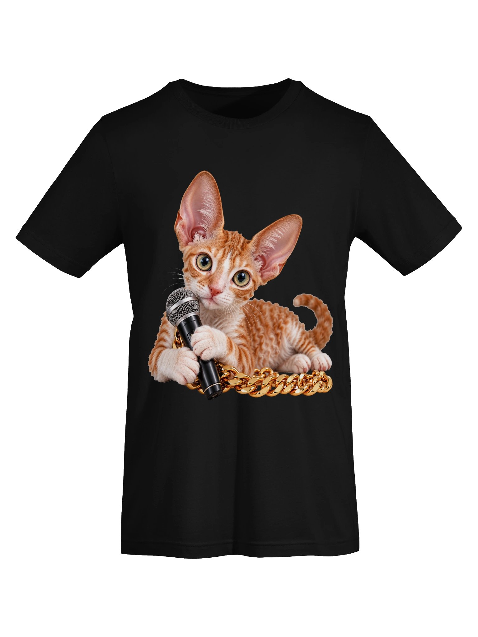 Hip Hop Cornish Rex Kitten – 11 Color Unisex Tee product image (47)