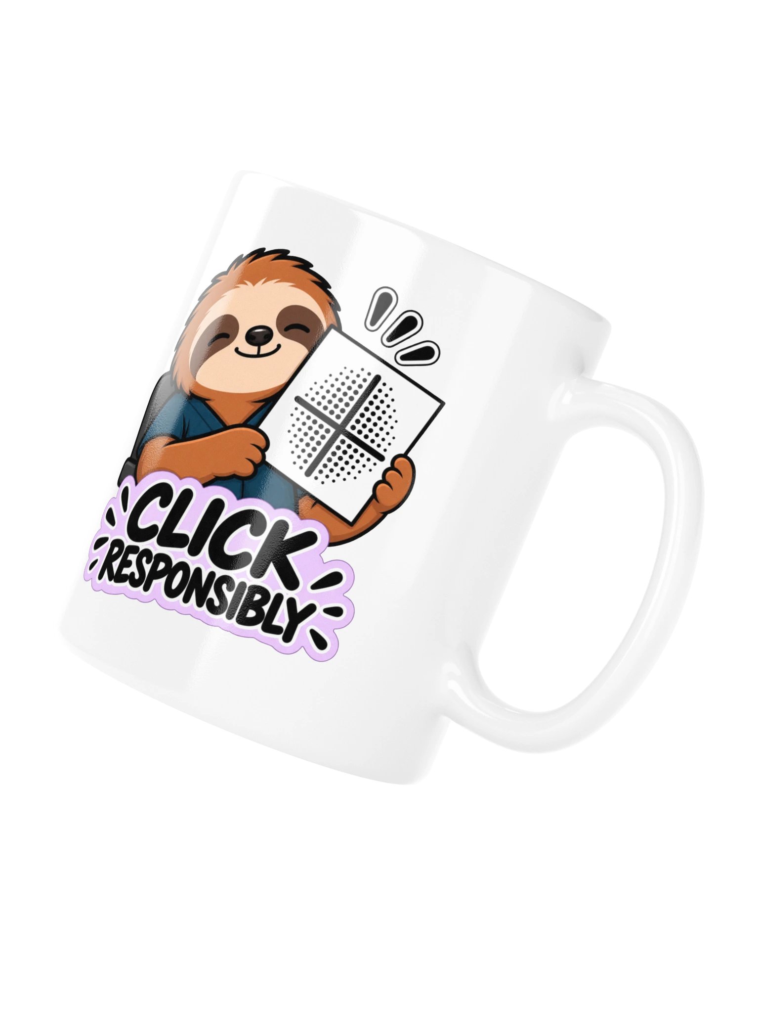 Sleepy Optometrist Click Responsibly Mug product image (4)