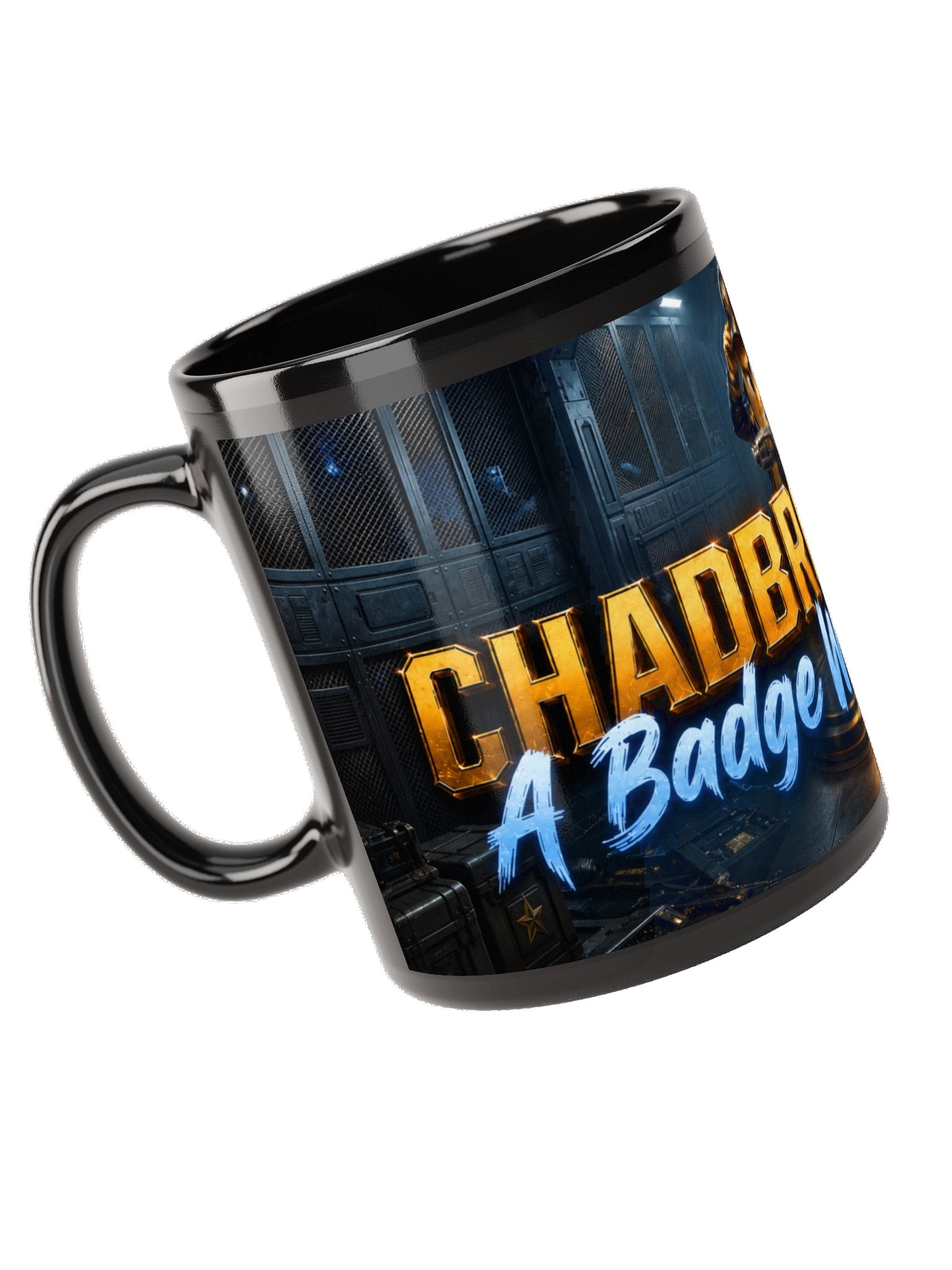 A Badge Worth Tapping Mug product image (9)