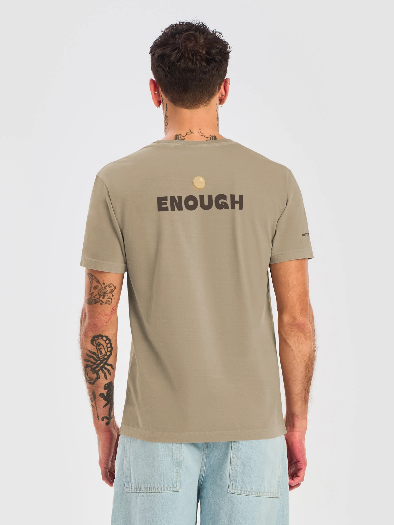 Enough – Mustard Seed Men's T-Shirt Light product image (6)