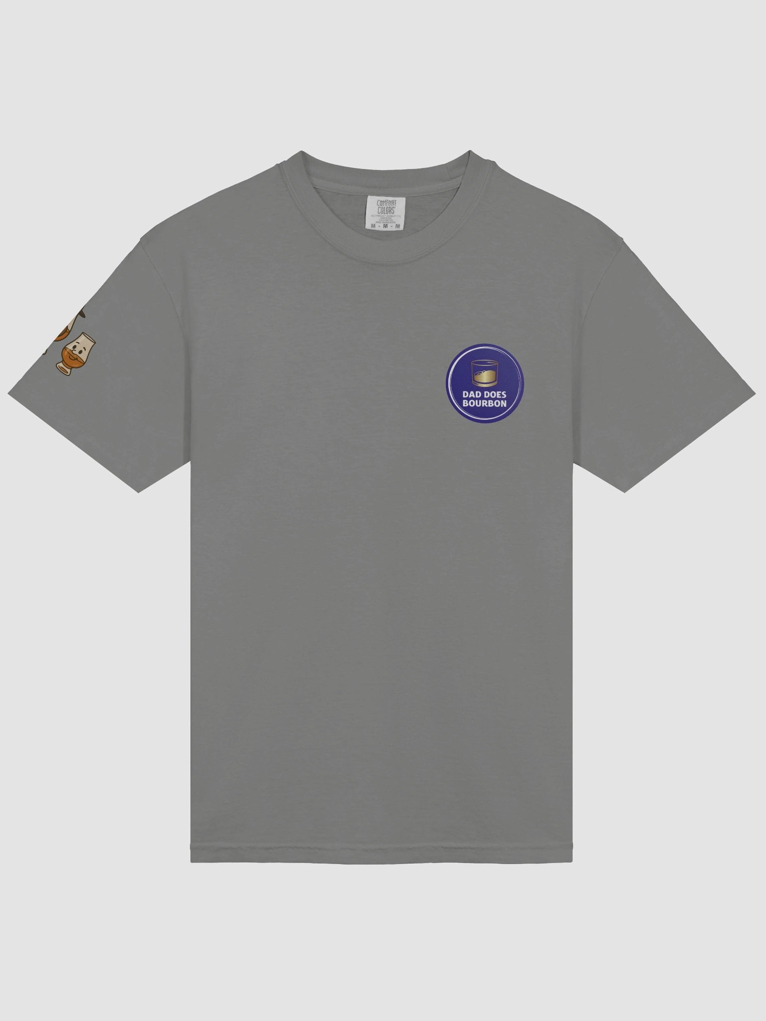 Dad Does Bourbon Comfort Colors T-Shirt product image (11)